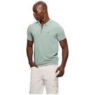 Guess maglia polo verde acqua Dane Tech M4YR00 Z3DM0 G9L8 Polo Guess