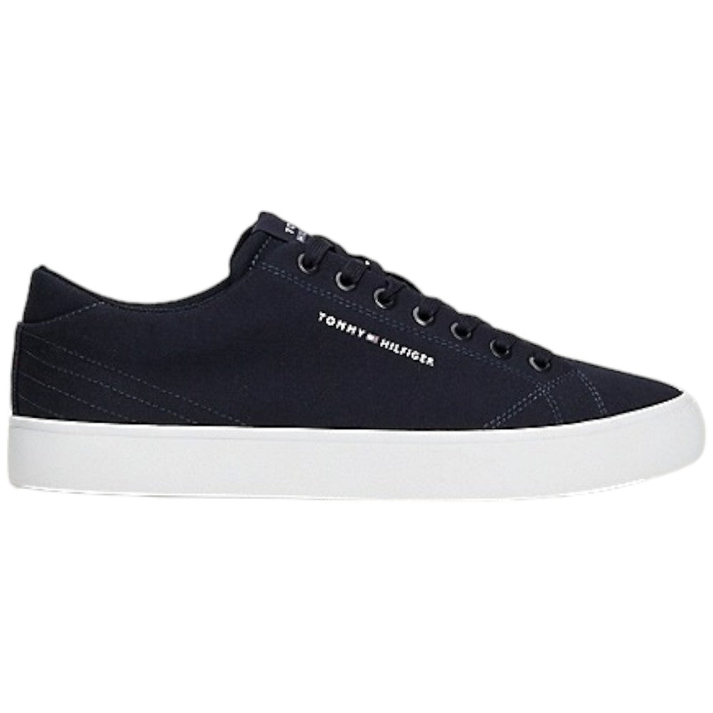 Tommy Hilfiger sneakers blu Vulc Low Canvas FM0FM04882 Sneakers Tommy Hilfiger