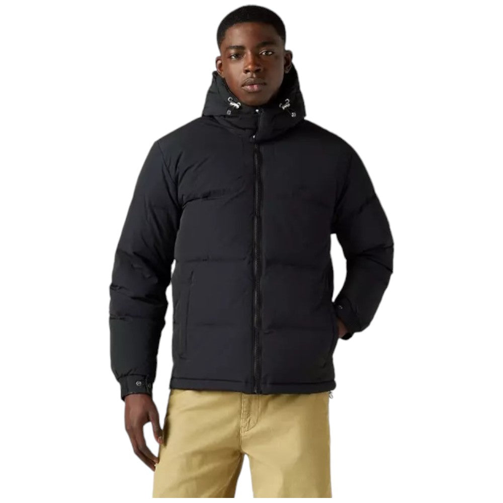 Levi's giacca piumino puffer nero A85570000 Giubbini LEVI'S