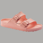 Birkenstock Ciabatte Arizona Eva donna Narrow Fit rosa con fibbie regolabili a cinturino e texture liscia
