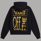 Felpa nera oversize Vans Cut and Paste con stampa grafica