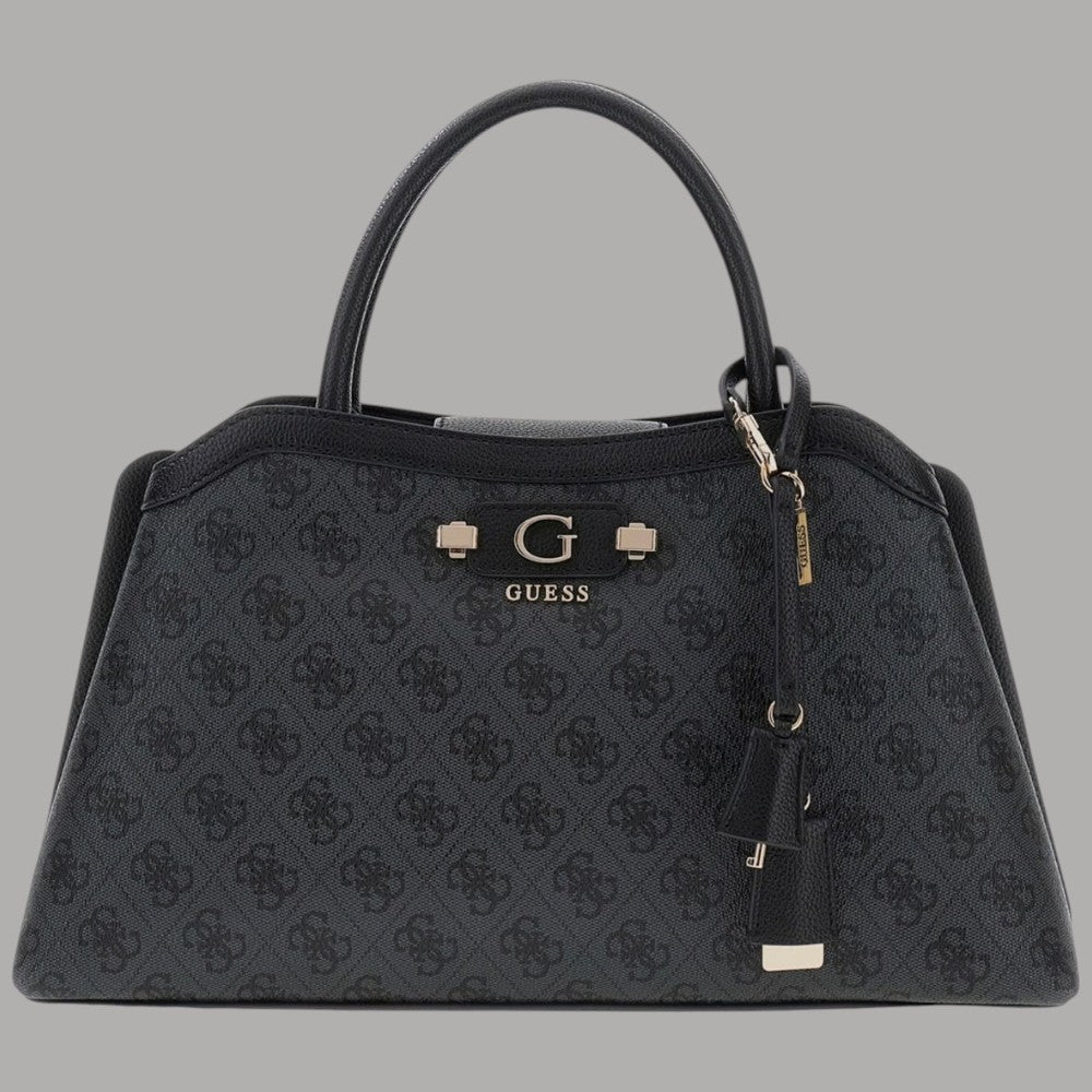 Borsa a mano con tracollo Guess Lindsey girlfriend satchel con logo