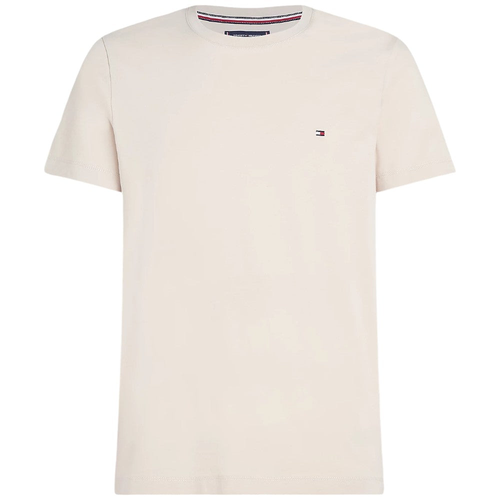 Tommy Hilfiger t-shirt slim beige MW0MW10800 T-shirt Tommy Hilfiger