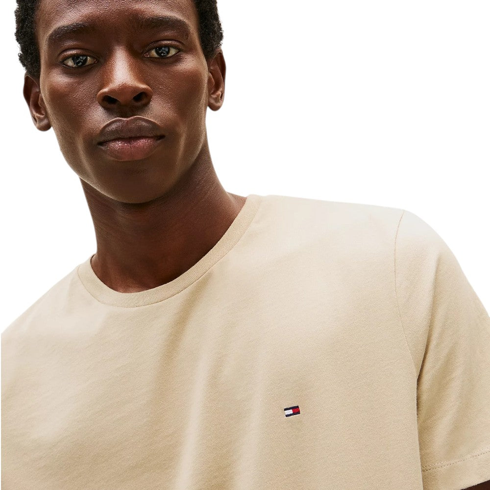 Tommy Hilfiger t-shirt beige MW0MW39995RBT T-shirt Tommy Hilfiger