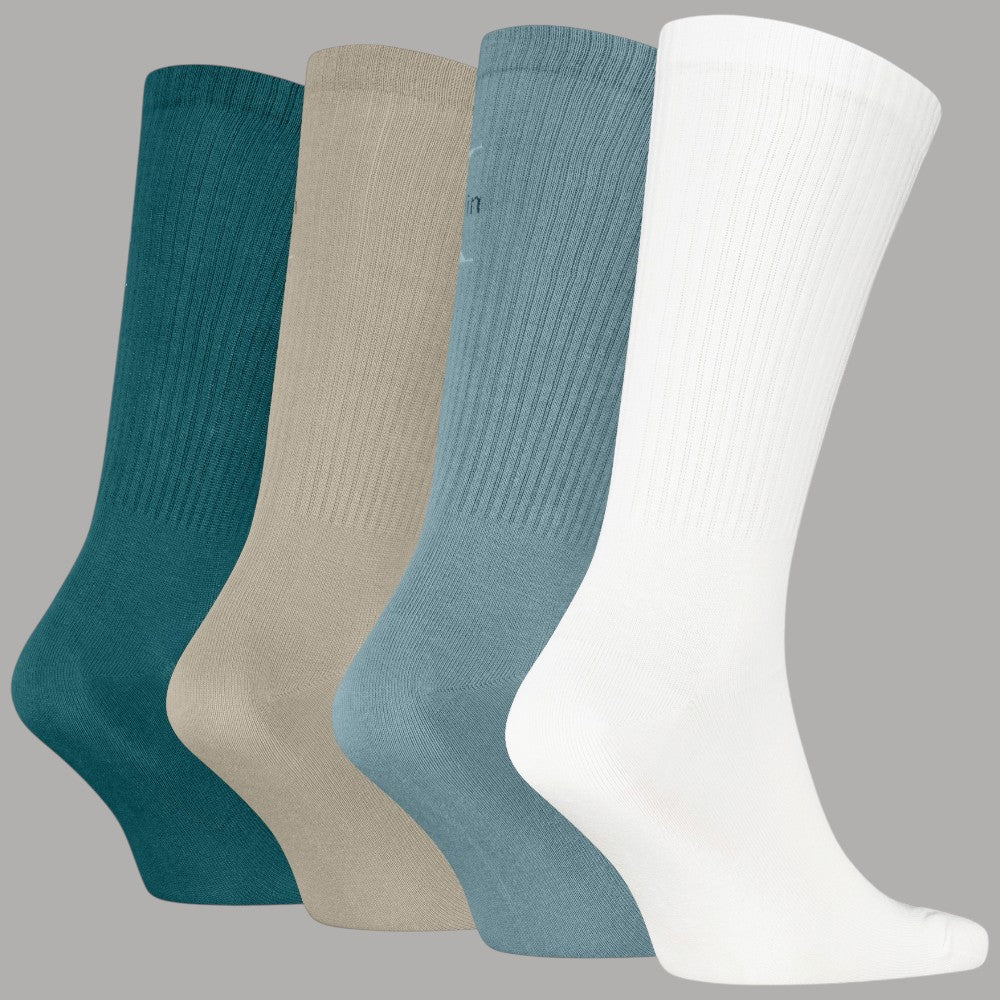 Calvin Klein 4 paia di calzini uomo in colori diversi in confezione regalo