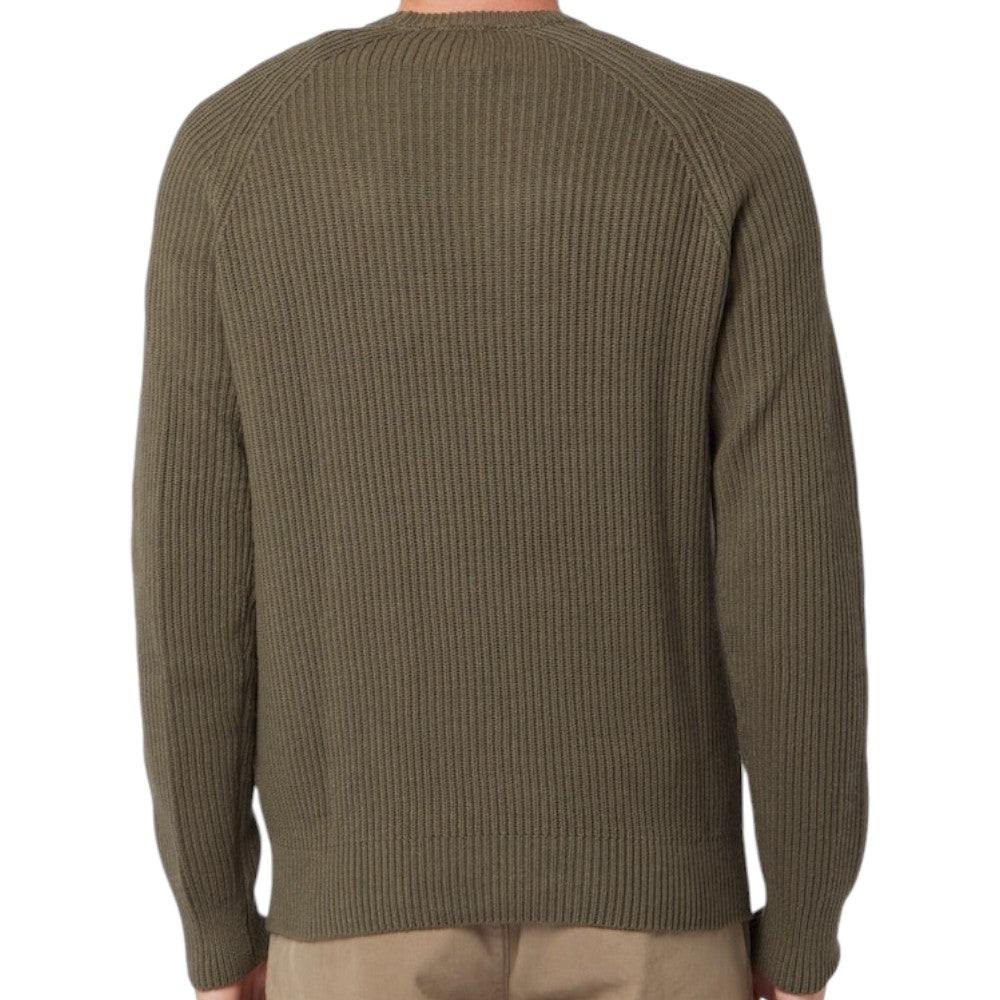 North Sails maglione pullover uomo verde militare 699810 Maglieria North Sails