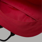 Zaino rosso Timberland backpack da 22 litri con dettagli in tessuto resistente e cuciture robuste