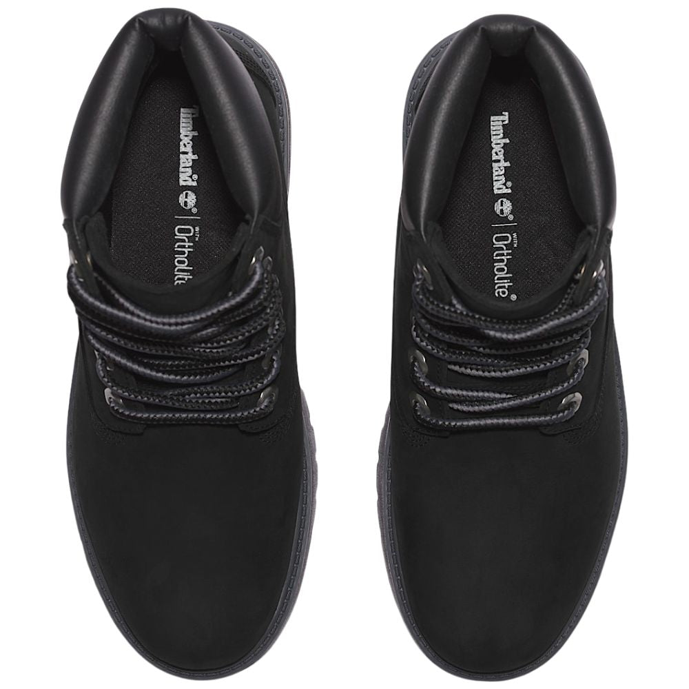 Timberland donna stivale nero Impermeabile con Plateau Stone Street 6-Inch Timberland