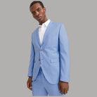 Jack & Jones Solaris giacca blazer da uomo celeste con fodera liscia e chiusura con due bottoni