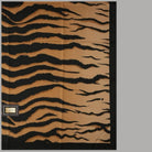 Foulard Liu Jo quadrato beige e nero con stampa tigrata