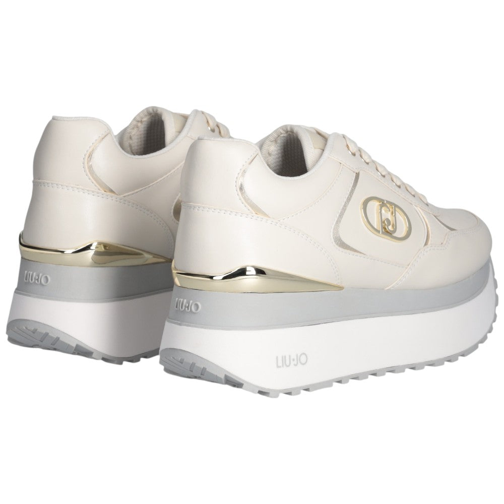 Liu Jo sneakers latte super platform MAXI WONDER PLUS Sneakers Liu Jo