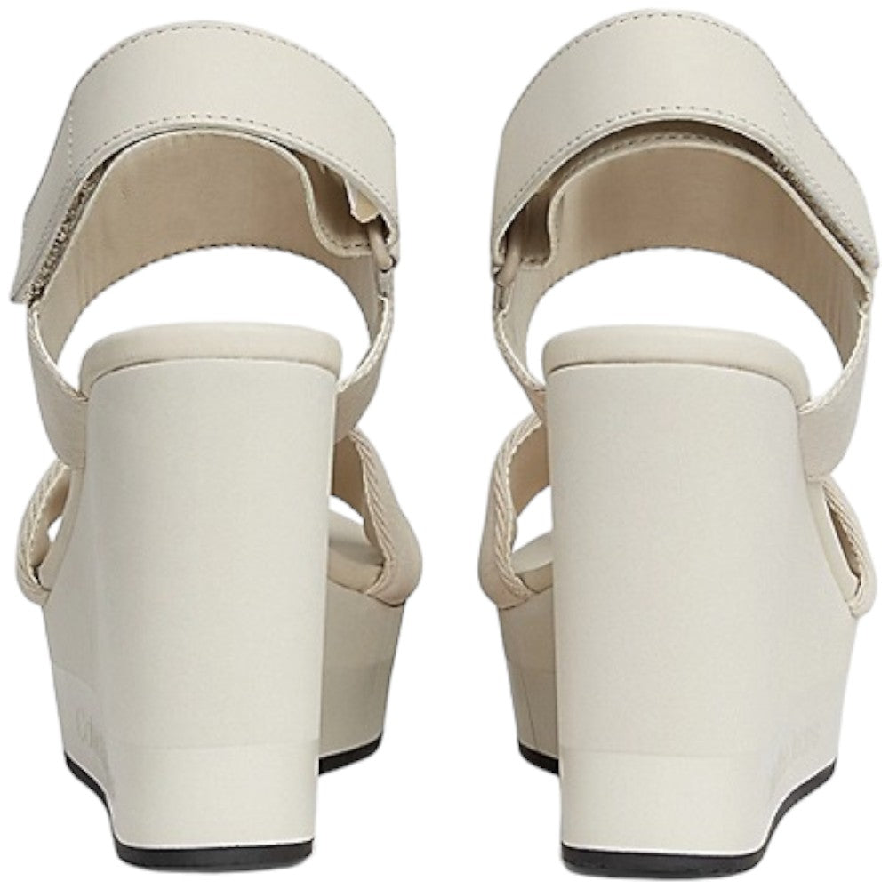 Calvin Klein Jeans sandali beige Webbing YW0YW01360 Sandali Calvin Klein Jeans