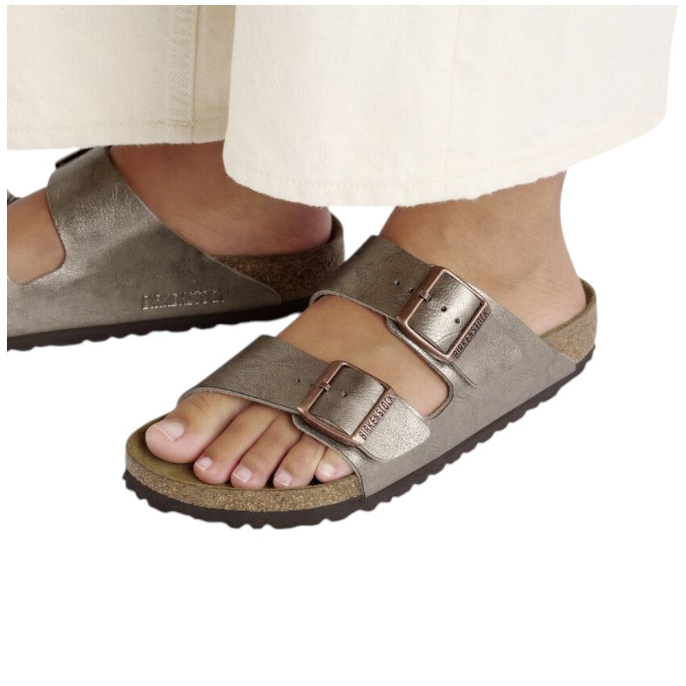 Ciabatte Birkenstock Arizona graceful taupe, Birko Flor 1029439 Ciabatte Birkenstock