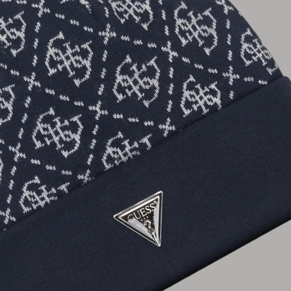 Guess berretto blu con logo 4G M5BZ18 Z0442 FBDB - Prodotti di Classe
