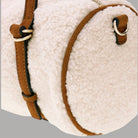 Mini borsa a tracolla Guess Taylor effetto teddy