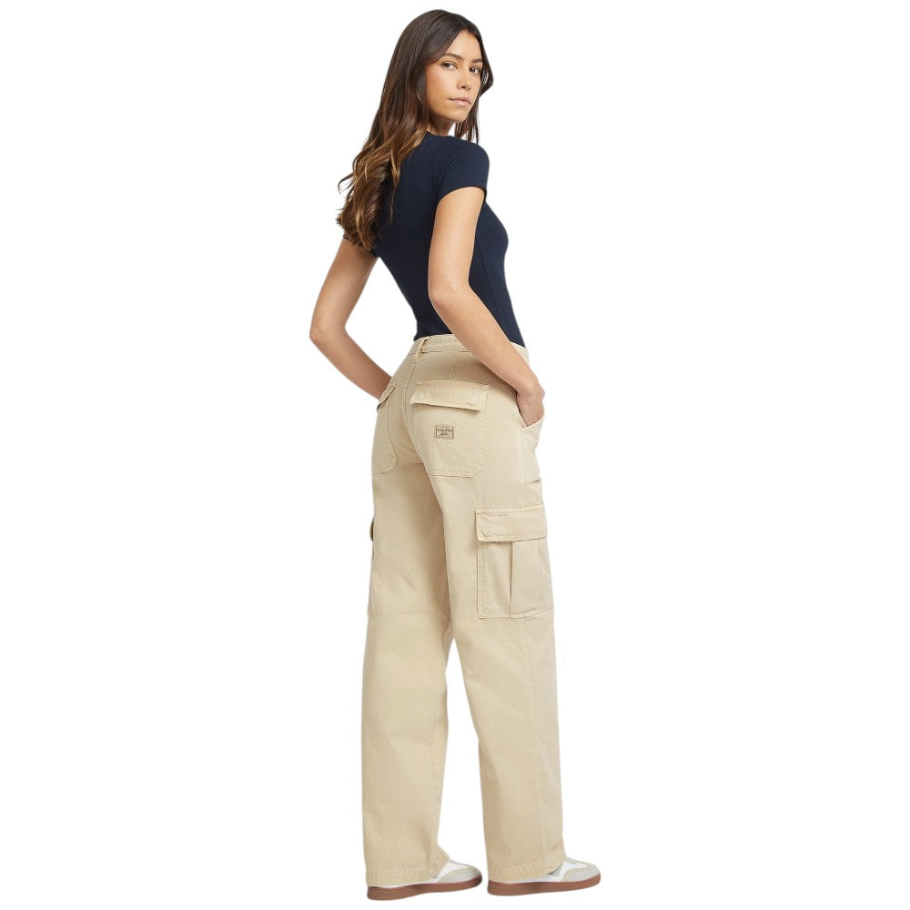 Guess Jeans pantalone chino gargo beige W4YB61 WGCV1 A117 Pantaloni Guess Jeans