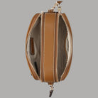 Liu Jo borsa a tracolla piccola AA6100T388A in pelle marrone con tasche interne e zip