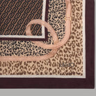 Liu Jo sciarpa/scialle 2F6063T2745 rosa leopardato con texture e disegni animalier