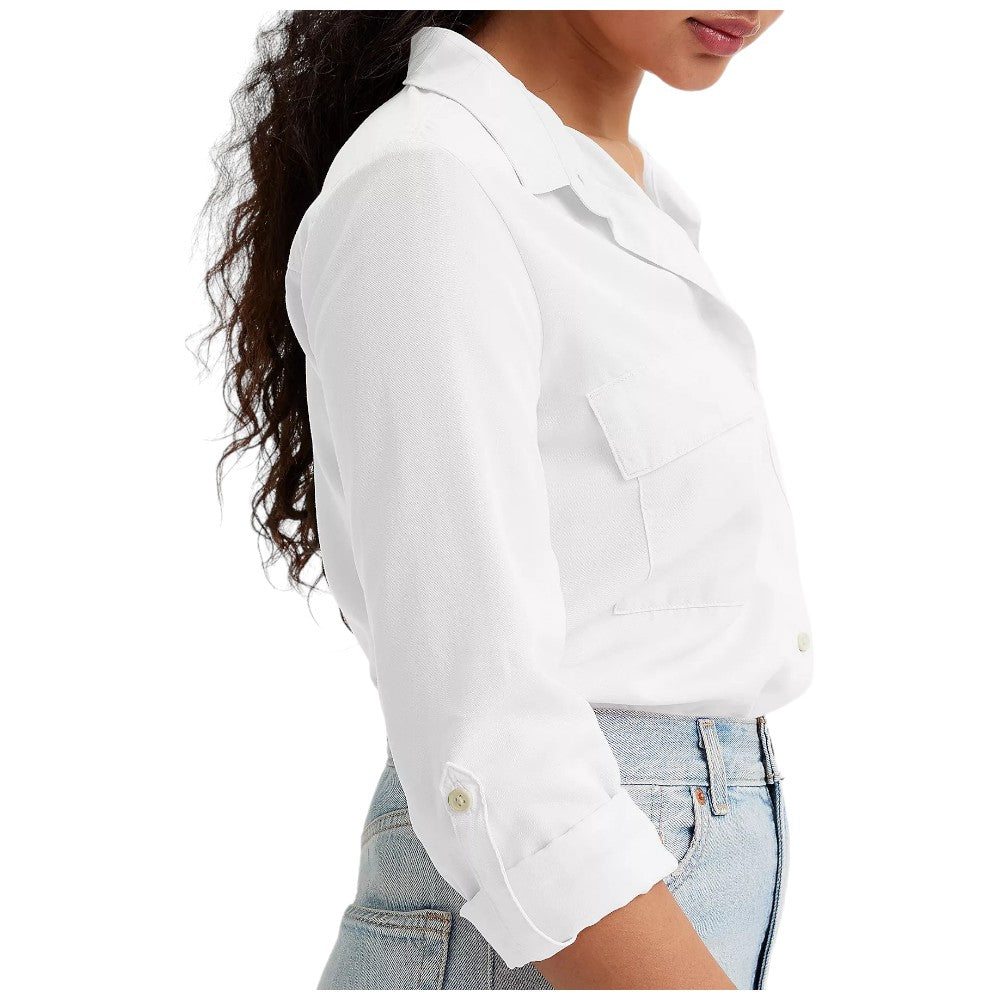 Levi's camicia bianca A7467-0006 Camicie LEVI'S