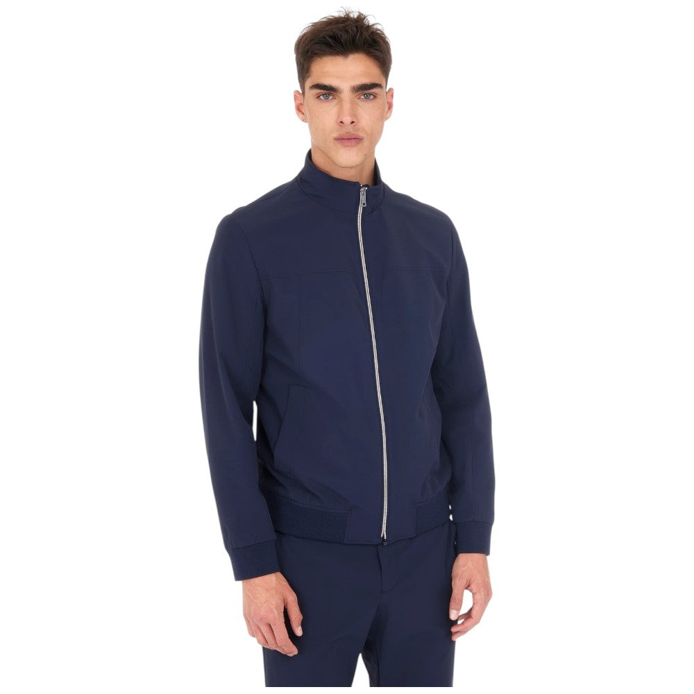 Guess giacca giubbino bomber blu M5RL18 WGUP2 G7V2 Guess