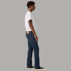 Jeans uomo Levi's 502 in denim blu con effetto slavato