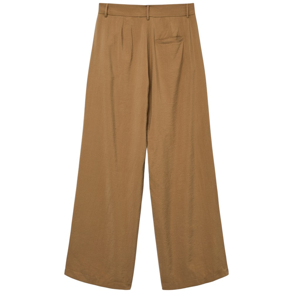 Vero Moda pantalone vita alta nocciola 10326813 Pantaloni Vero Moda
