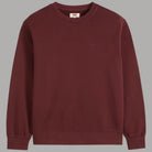 Levi's Felpa Crewneck rosso con logo piccolo sul petto