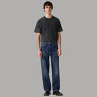 Jeans uomo Levi's 568 straight loose blu in denim