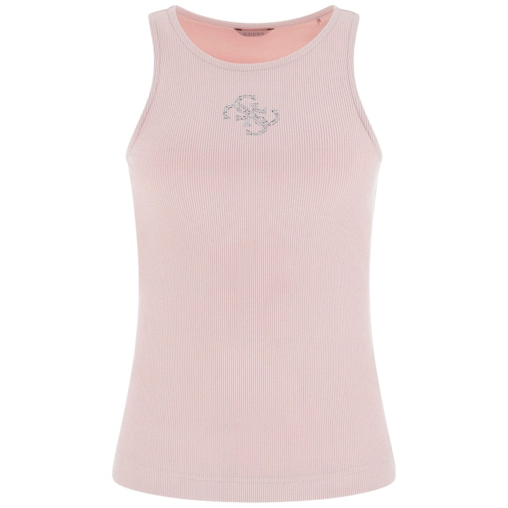 Guess canotta rosa W5GP57 KCV52 G6J3 Top Guess