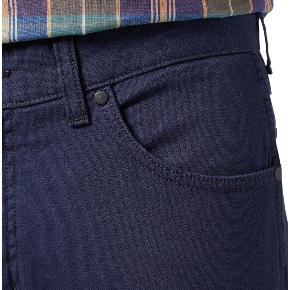 Wrangker pantalone blu navy Greensboro regular straight 112350802 Pantaloni Wrangler