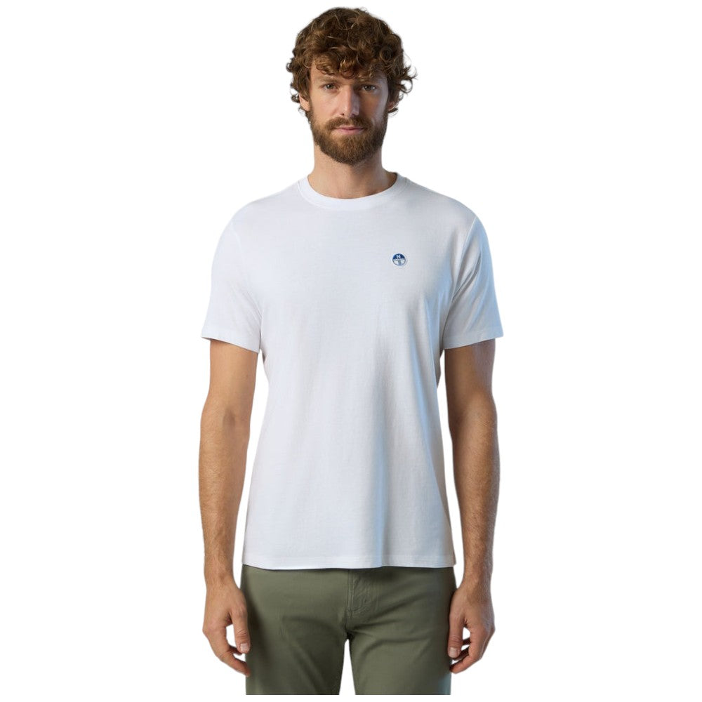 North Sails t-shirt bianca basic 692970 T-shirt North Sails