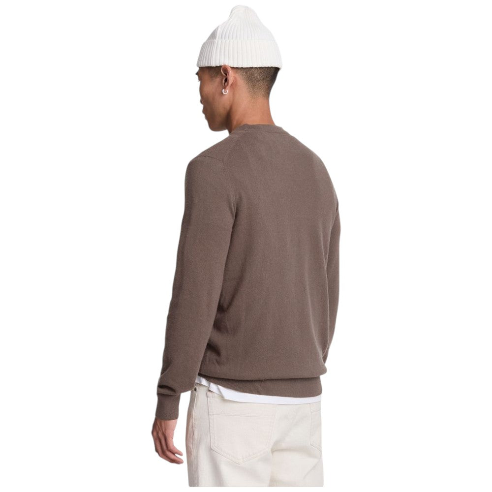 Lyle & Scott pullover merino taupe KN2110VC Maglieria Lyle & Scott