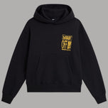 Felpa nera oversize Vans Cut and Paste con stampa