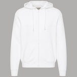 Blend Felpa Uomo con Zip e Cappuccio Brody 60% Cotone 40% Poliestere Bianco