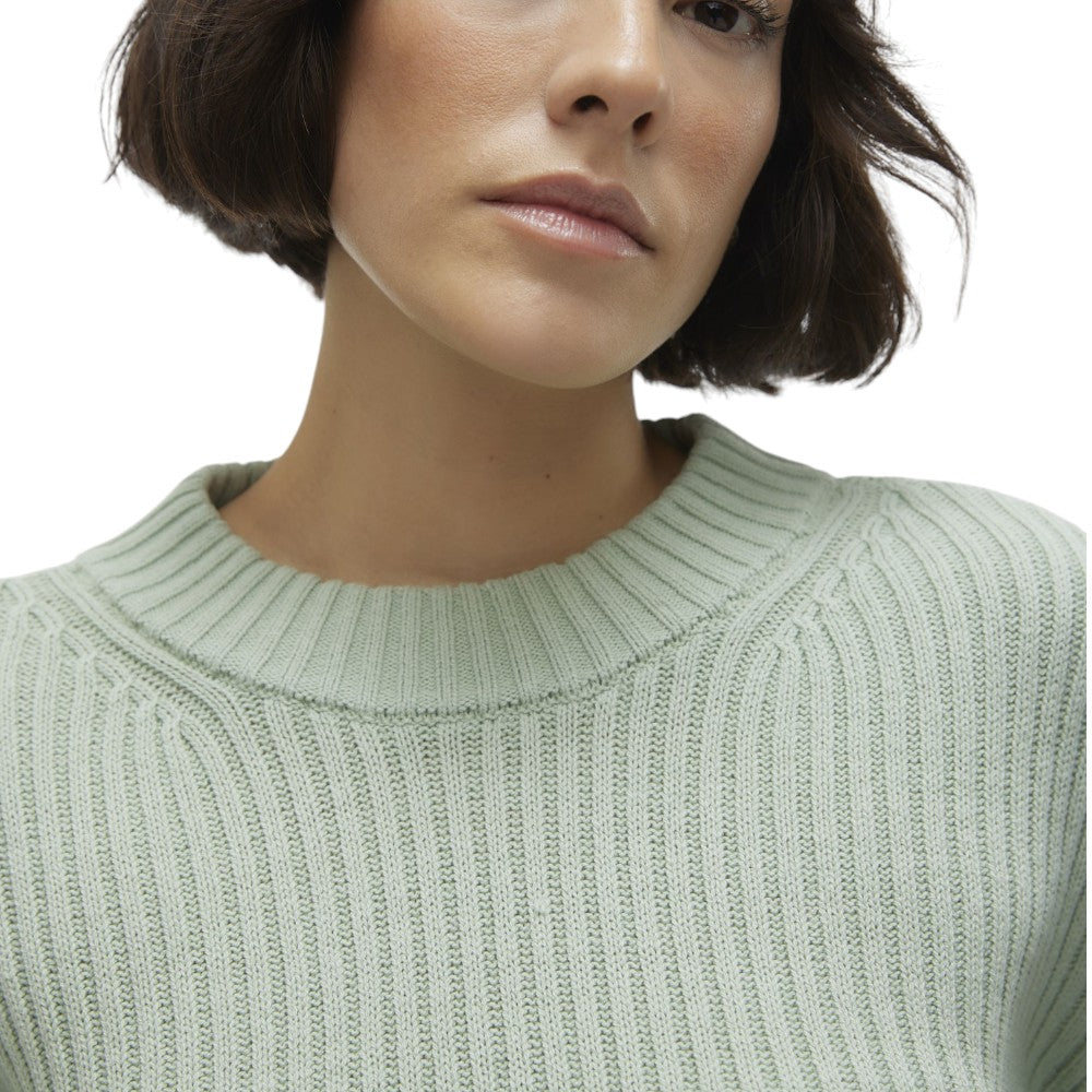 Vero Moda pullover verde Hilde 10300326 Maglieria Vero Moda