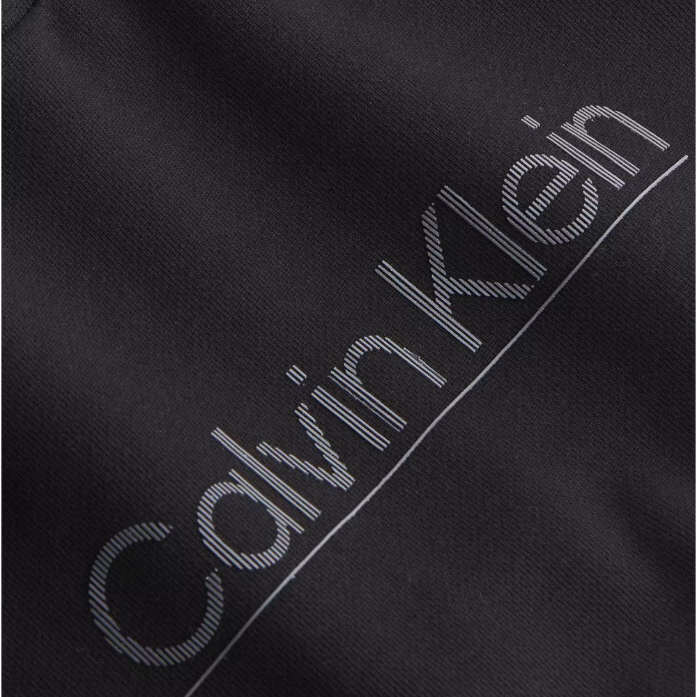 Calvin Klien felpa nera Raised line logo K10K113573BEH Felpe Calvin Klein