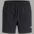 Jack & Jones Costume da bagno uomo Regular Fit nero con tasche e coulisse