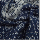 Guess sciarpa blu da uomo logo 4G M5BZ19 Z0442 FBDB - Prodotti di Classe