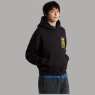 Felpa oversize nera Vans Cut and Paste con stampa grafica