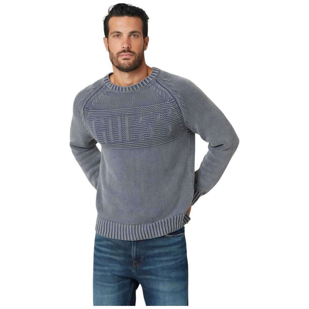 Guess maglione grigio Ellery M4BR10 Z3KC1 G7HT Maglieria Guess