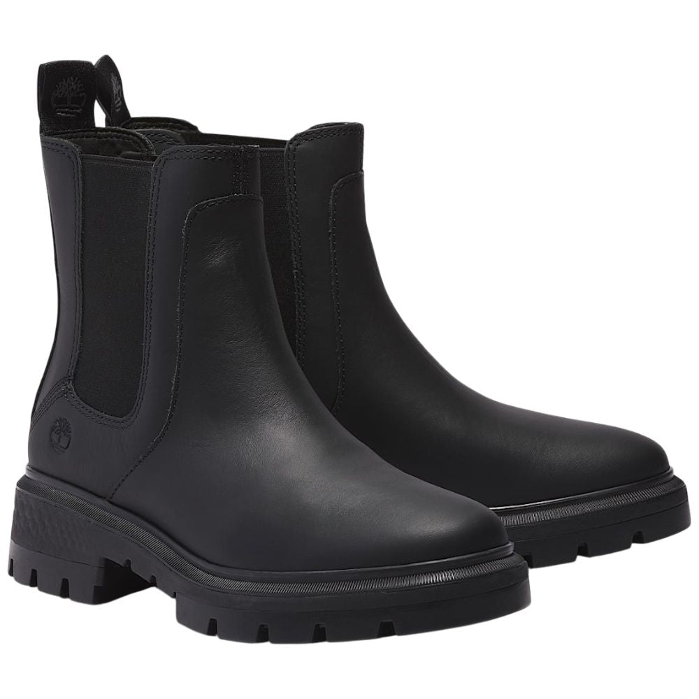 Timberland stivaletto nero Cortina Valley MID CHELSEA BOOT TB0A5ND7015 Timberland
