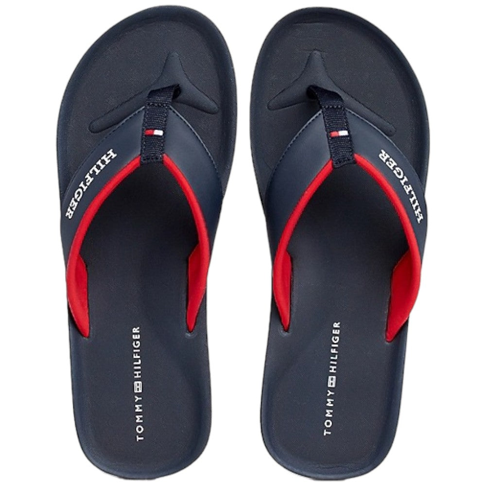 Tommy Hilfiger infradito blu Comfort Hilfiger Beach FM0FM05029 Infradito Tommy Hilfiger