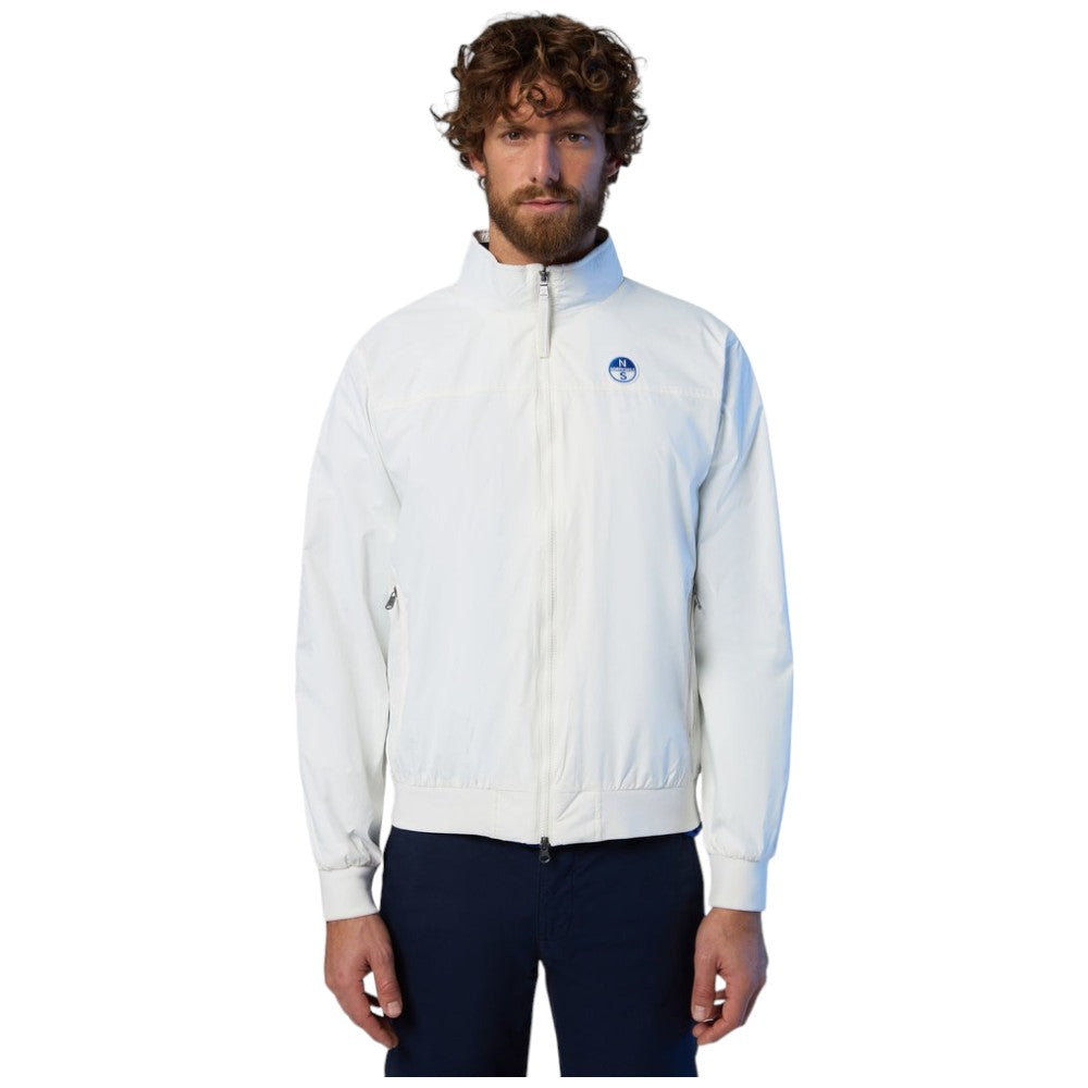 North Sails giacca giubbino bianco primaverile Sailor 2.0 603274 Giubbini North Sails