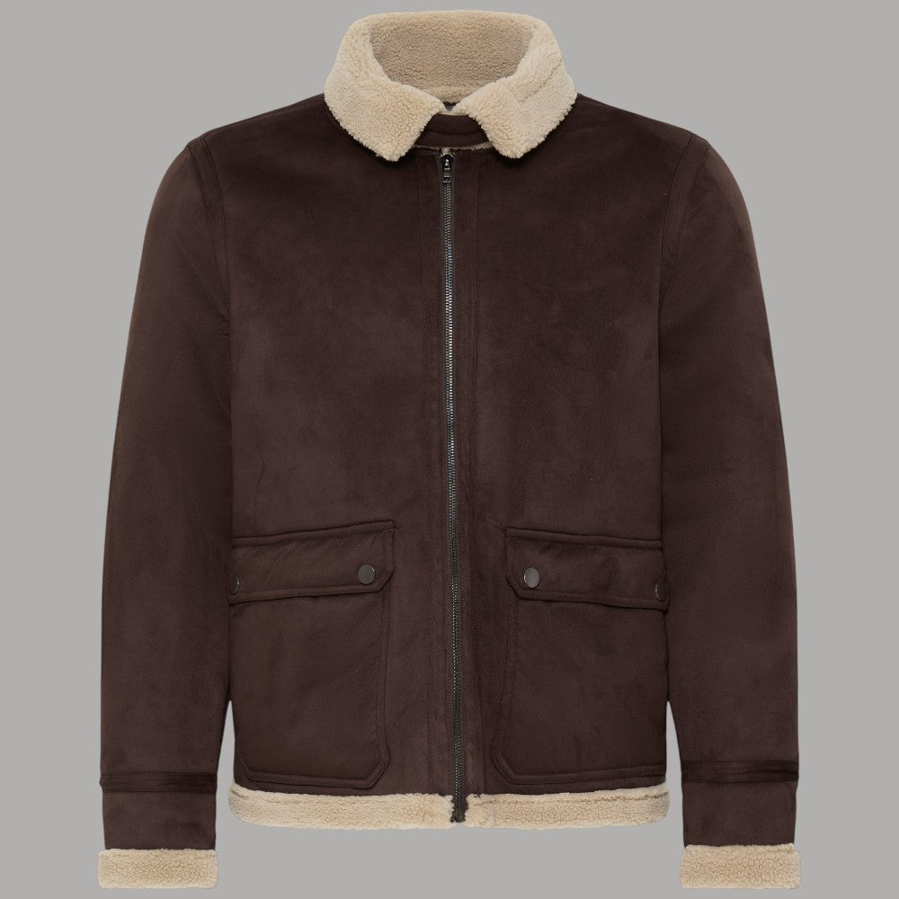 Blend giacca eco montone marrone BHFISCHER 20720064 - Prodotti di Classe