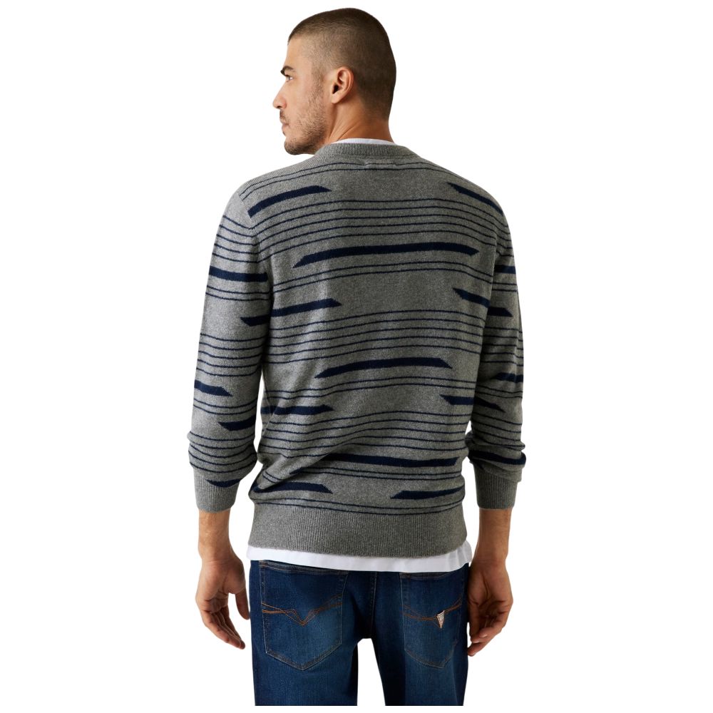 Guess maglione in misto lana a righe JORDAN M5BR26 Z0522 SM03 Maglieria Guess