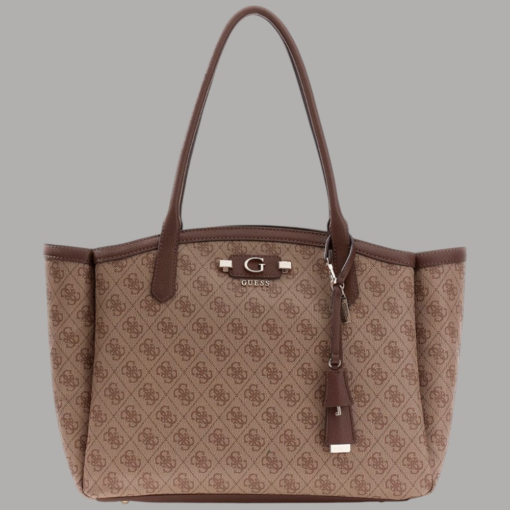 Borsa tote Guess Lindsey con logo e doppi manici