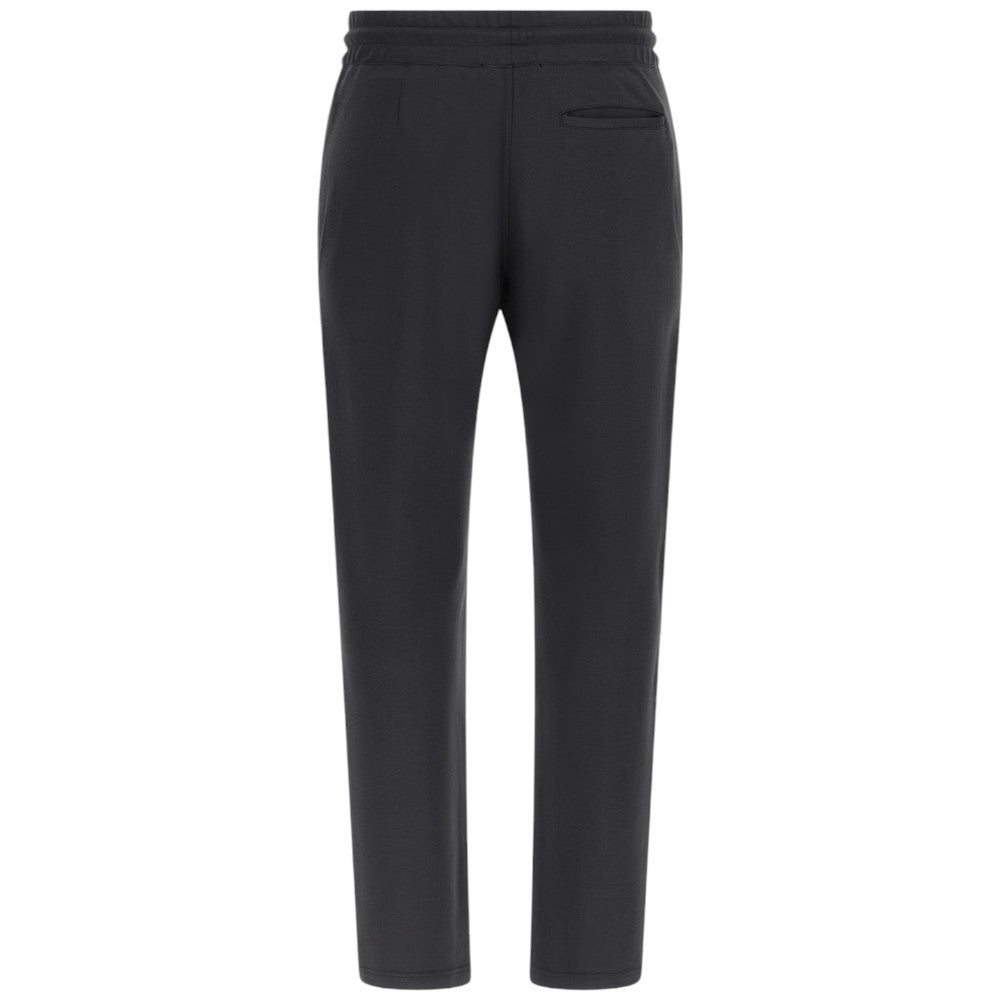 Guess pantalone tuta nero logo iridiscent M4YB24 KCBR2 Pantaloni Guess