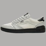 Sneakers Vans Court Low uomo grigie e bianche con suola bianca