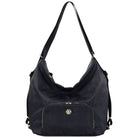Ynot? Borsa Zaino nera in Tessuto Logato Cloud CLO050F6 YNot