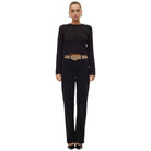 Vero Moda pullover nero New Fabienne 10306632 Maglieria Vero Moda